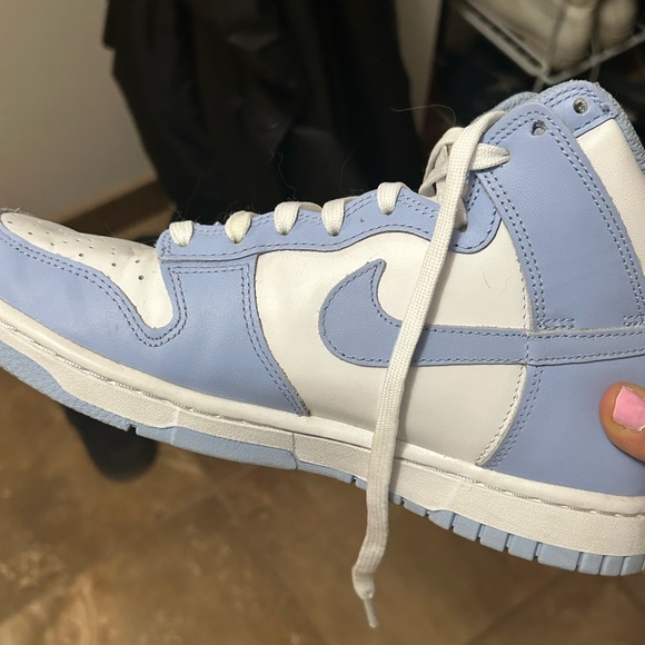 Aluminum Blue Nike Dunks - Picture 9 of 13